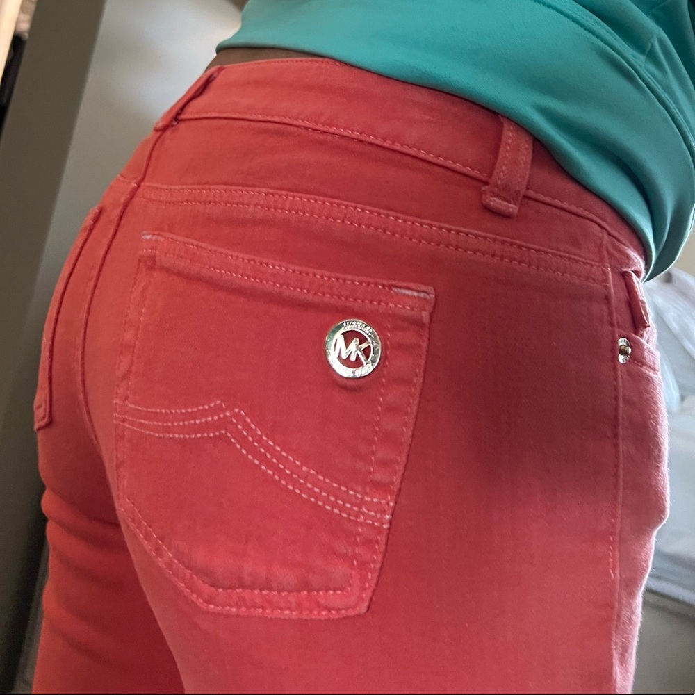 Orange Michael Kors jeans